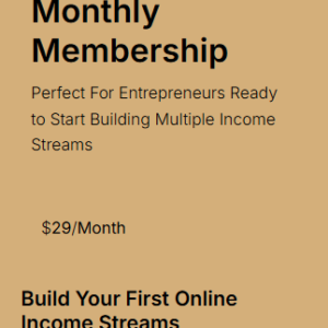 Monthly Membership